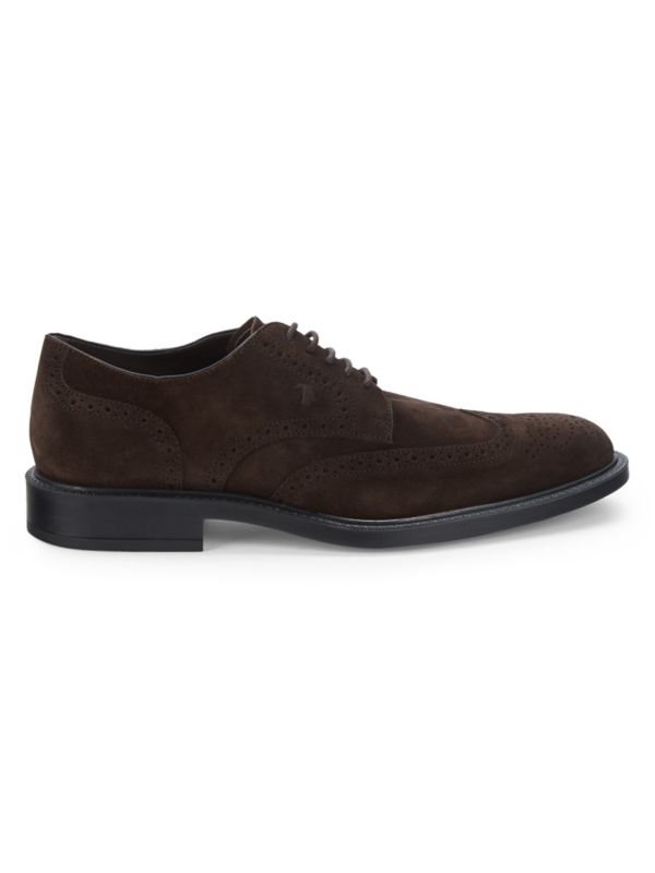 Tod's Wingtip Suede Brogues